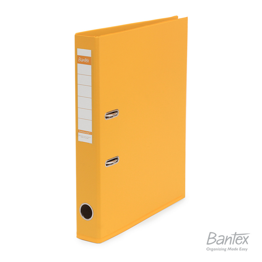 Ordner Bantex Lever Arch File Folio Berlapis PP Tebal 5 cm - samping